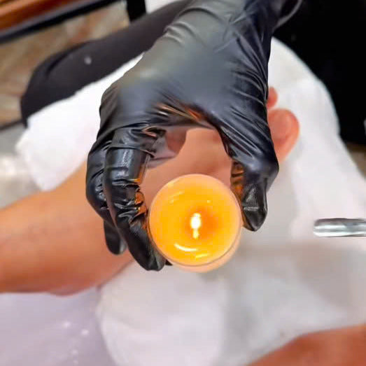 Nến Massage Dưỡng Da Dùng 1 Lần – Giải Pháp Upsell Sang Trọng Cho Dịch Vụ Pedicure